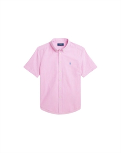 Детская футболка поло Ralph Lauren SS24 розовая Polo ralph lauren