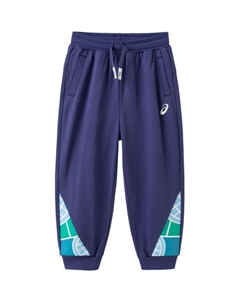 Повседневные брюки темно-синие дошкольные Asics