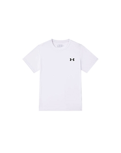 Футболка унисекс, белая Under armour