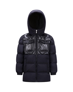 Пуховик Navy для детей 3-7 лет, морской синий Moncler
