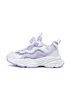 Низкие детские беговые кроссовки для детей 3-7 лет, розовые с двойной сеткой Big wasp