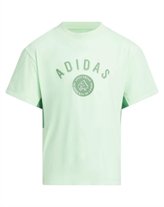 Футболка функциональная светло-зеленая детская Adidas