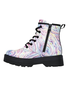 Антиударные и износостойкие низкие детские ботинки Blue Purple Kids' Skechers