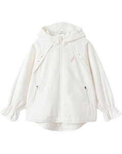 Школьная куртка, небеленый белый Asics