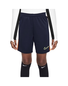 Футболка Dri FIT Academy23 для детей 3-7 лет Обсидиан/Полный оранжевый/Вихревой дизайн Nike