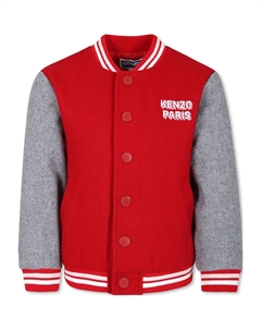Куртка детская красная SS24 Kenzo