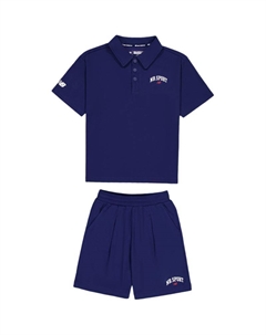 Повседневный спортивный костюм для начальной школы (Темно-синий) New balance