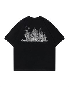 Футболка для начальной школы, черная Jeep