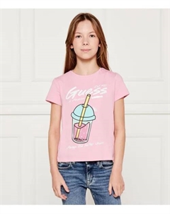 Футболка Regular fit, розовый Guess