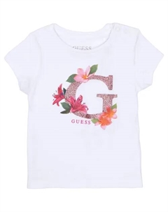 Футболка Regular fit, белый Guess