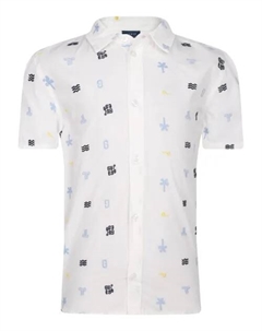 Рубашка Regular fit, белый Guess