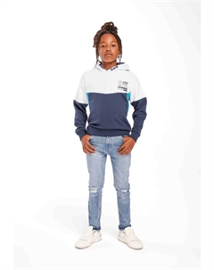 Толстовка с капюшоном, темно-синий Minoti