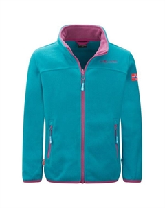 Куртка оппдал для девочек xt - флисовая куртка, мультиколор Trollkids