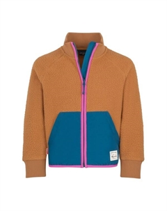 Куртка Vega для девочек - флисовая куртка, Almond Trollkids