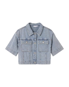 Рубашка, светло-синий деним Name it