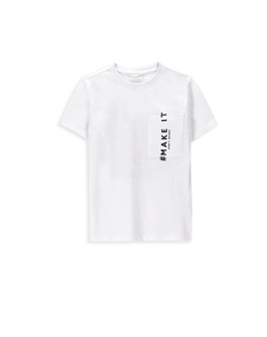 Футболка, белый Coccodrillo