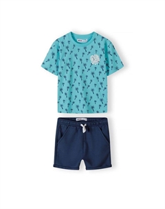 Футболка, бирюзовый Minoti