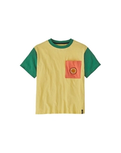 Футболка детская, Сине-зелёный/Сине-зелёный Patagonia