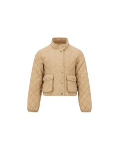 Куртки и пальто детские бежевые Moncler