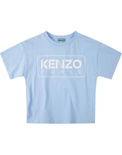 Футболка SS24 Небесно-голубая детская Kenzo