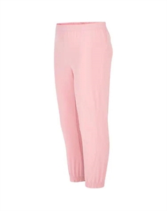 Дошкольные вязаные спортивные штаны, тёмно-розовый Decathlon