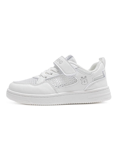 Антискользящие и износостойкие дышащие детские повседневные туфли Kids', бело-розовые Bobdog