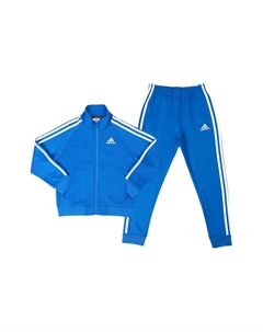 Повседневный спортивный костюм для детей сине-белый Adidas