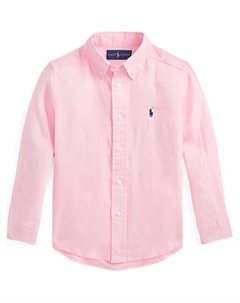 SS22 Футболка Весна Осень Детская Розовая Polo ralph lauren