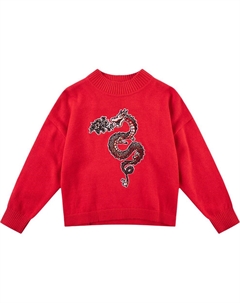 Детский свитер, красный Kenzo