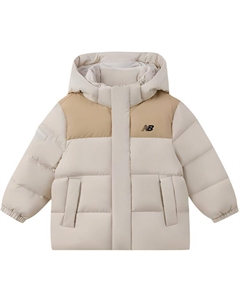 Пуховик NB светло-серый детский New balance