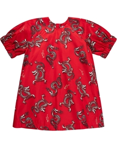 Детское платье, алое Kenzo