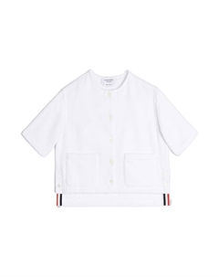 Детская футболка, белая Thom browne