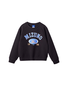 Детская толстовка, черная Mizuno
