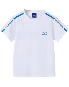 Футболка школьная Белая Mizuno