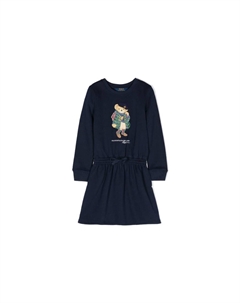 Детское платье, синее Polo ralph lauren