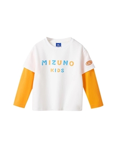 Детская футболка, белая Mizuno