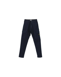 Повседневные брюки для детей синие Stone island