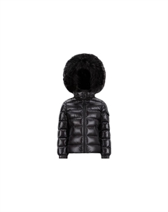 Пуховик черный детский Moncler