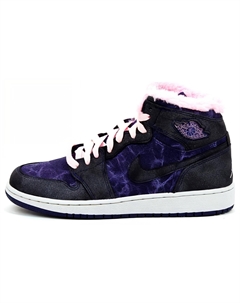 Air 1 Retro Hi Prem 'Imperial Purple' GS Пурпурно-розовый Jordan