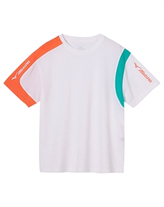 Детская футболка, желтая Mizuno