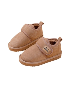 Антискользящие и износостойкие дышащие низкие детские ботинки, каштан Warrior