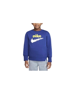 Детская толстовка, темно-королевский синий Nike