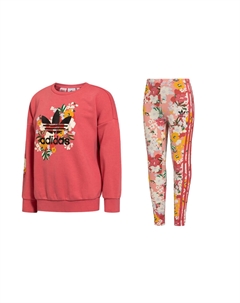 Детский спортивный костюм розовый Adidas originals