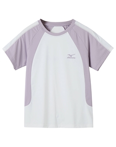 Футболка школьная, экрю Mizuno