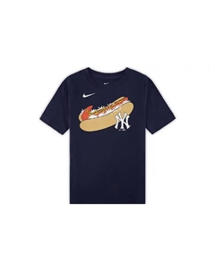 Футболка детская темно-синяя Nike