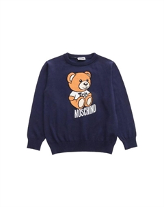 Детский свитер, синий Moschino