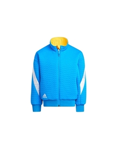Куртка синяя желтая детская Adidas