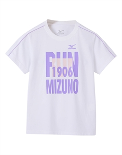 Футболка школьная Белая Mizuno