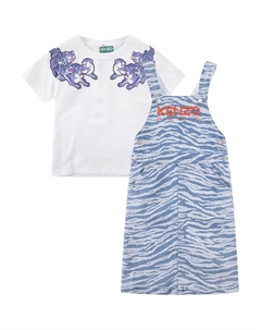 Детское платье, синее Kenzo