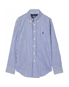 Детская футболка поло Ralph Lauren SS22 голубая Polo ralph lauren